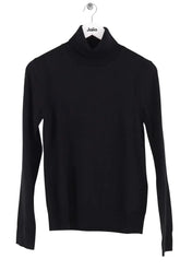 Pull Claudie Pierlot Noir en Synthétique, taille M - Seconde Main
