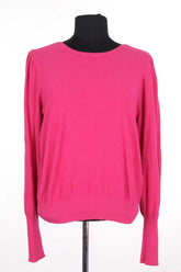 Pull Claudie Pierlot Rose en Coton, taille S - Seconde Main