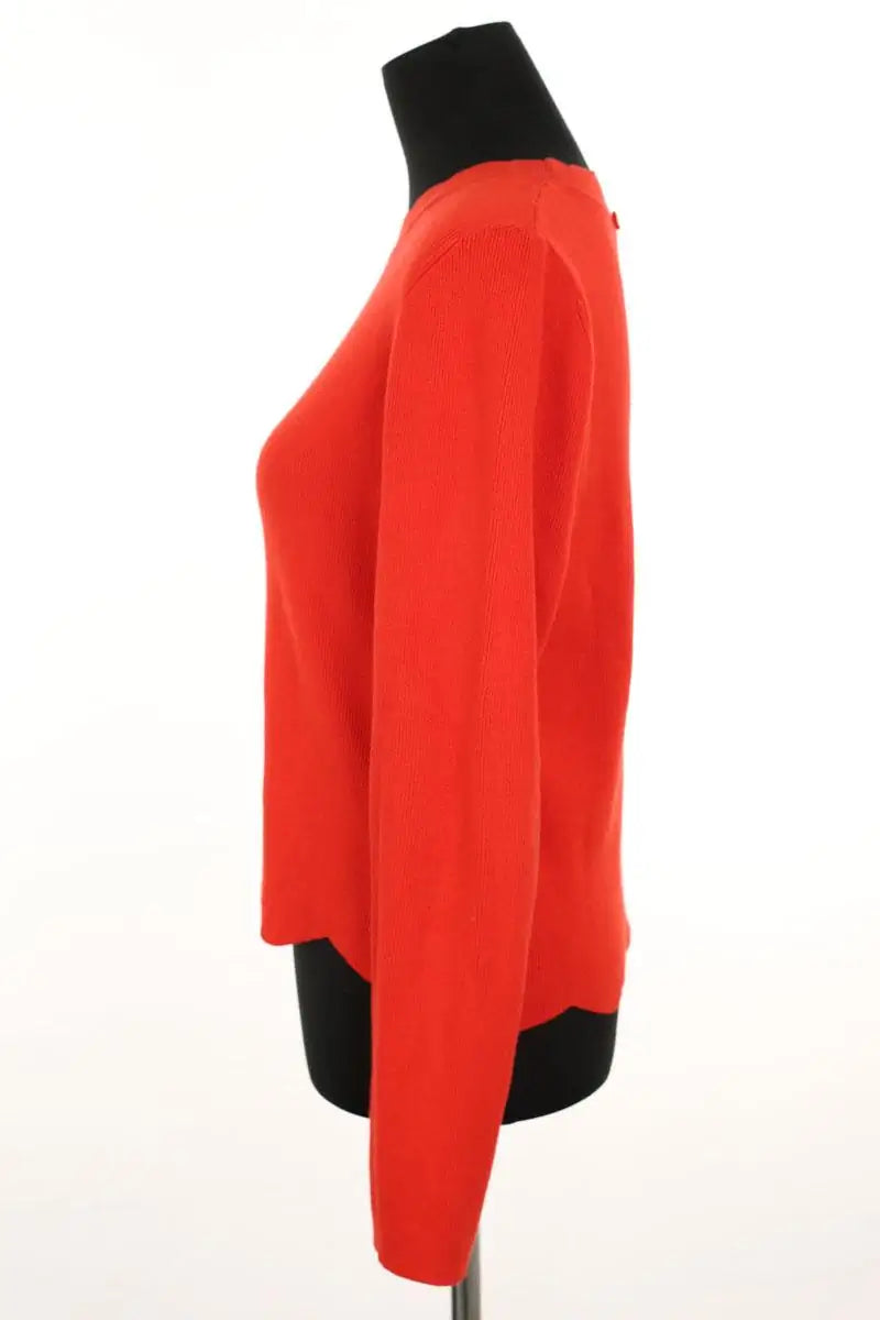 Pull Claudie Pierlot Rouge en Coton