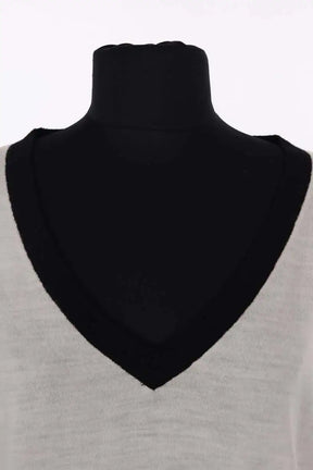 Pull Club Monaco Ecru en Laine