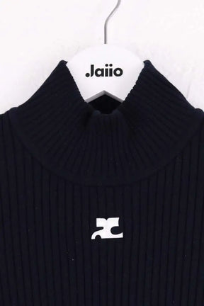 Pull Courrèges Bleu en Synthétique