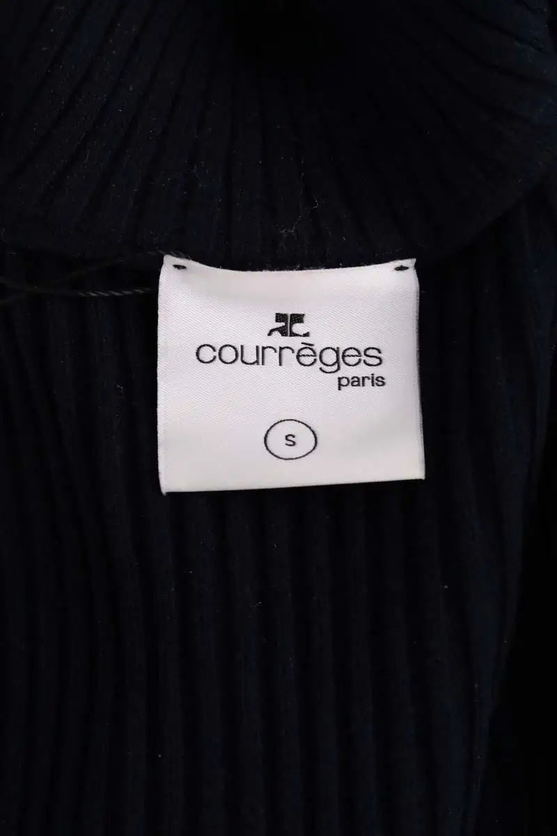 Pull Courrèges Bleu en Synthétique