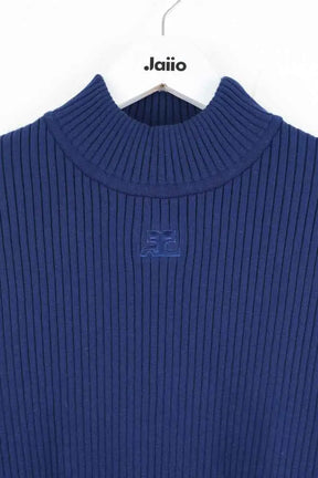 Pull Courrèges Bleu en Viscose