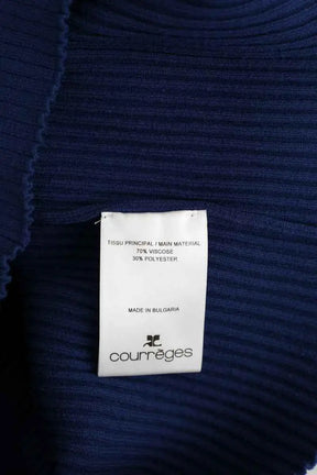 Pull Courrèges Bleu en Viscose