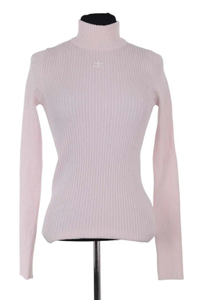 Pull Courrèges Rose en Viscose, taille M - Seconde Main