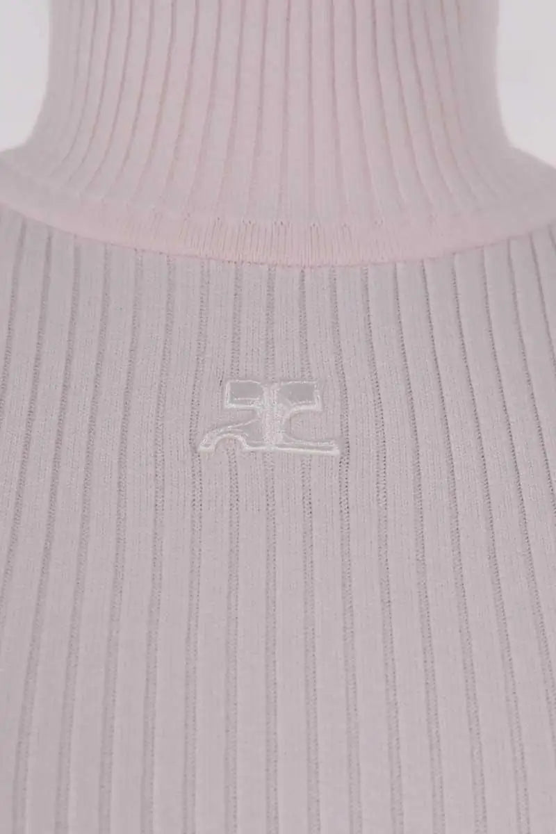 Pull Courrèges Rose en Viscose
