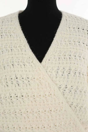 Pull Des Petits Hauts Beige en Laine