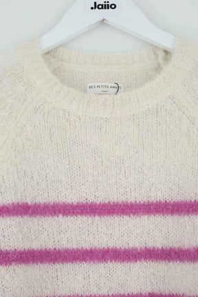 Pull Des Petits Hauts Blanc en Laine