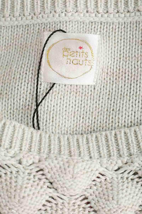 Pull Des Petits Hauts Bleu en Coton