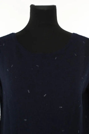 Pull Des Petits Hauts Enilise Marine en Laine