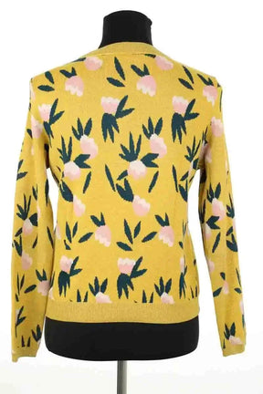 Pull Des Petits Hauts Jaune en Coton
