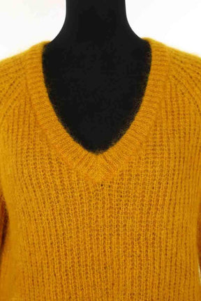 Pull Des Petits Hauts Jaune en Laine