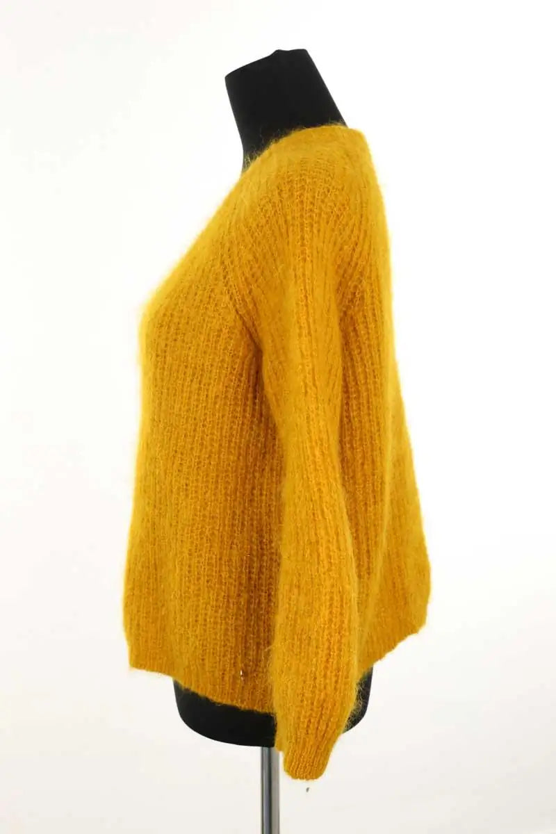 Pull Des Petits Hauts Jaune en Laine