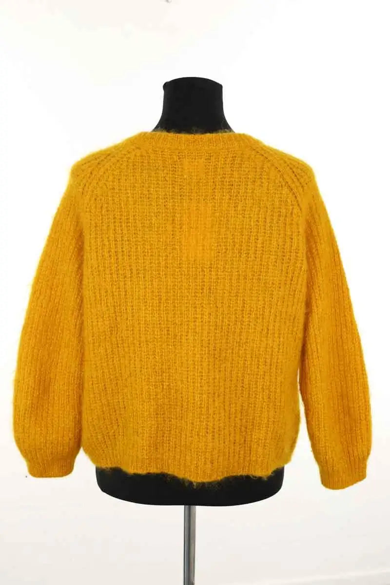 Pull Des Petits Hauts Jaune en Laine