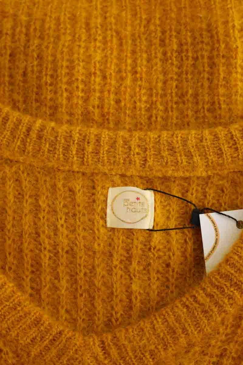 Pull Des Petits Hauts Jaune en Laine