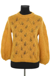 Pull Des Petits Hauts Jaune en Synthétique, taille S - Seconde Main