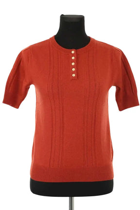 Pull Des Petits Hauts Marron en Laine, taille XS - Seconde Main