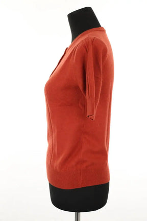 Pull Des Petits Hauts Marron en Laine