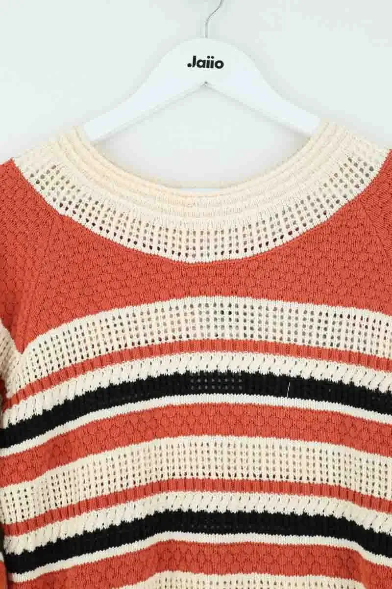 Pull Des Petits Hauts Orange en Coton