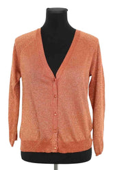 Pull Des Petits Hauts Orange en Coton, taille S - Seconde Main