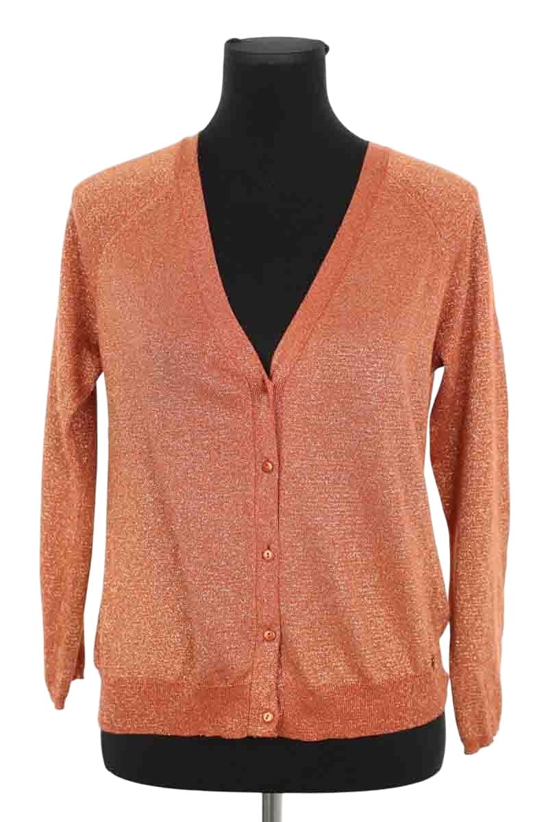 Pull Des Petits Hauts Orange en Coton, taille S - Seconde Main