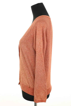 Pull Des Petits Hauts Orange en Coton