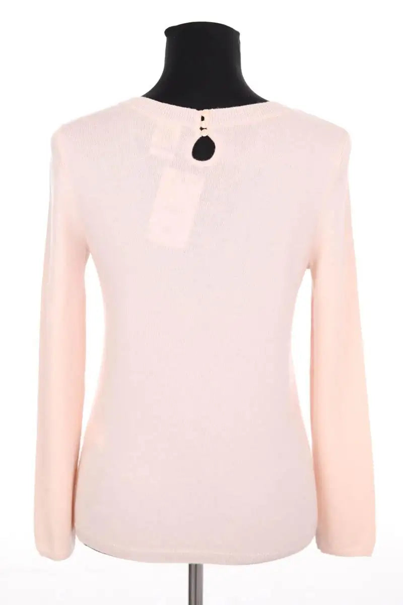 Pull Des Petits Hauts Rose en Cachemire