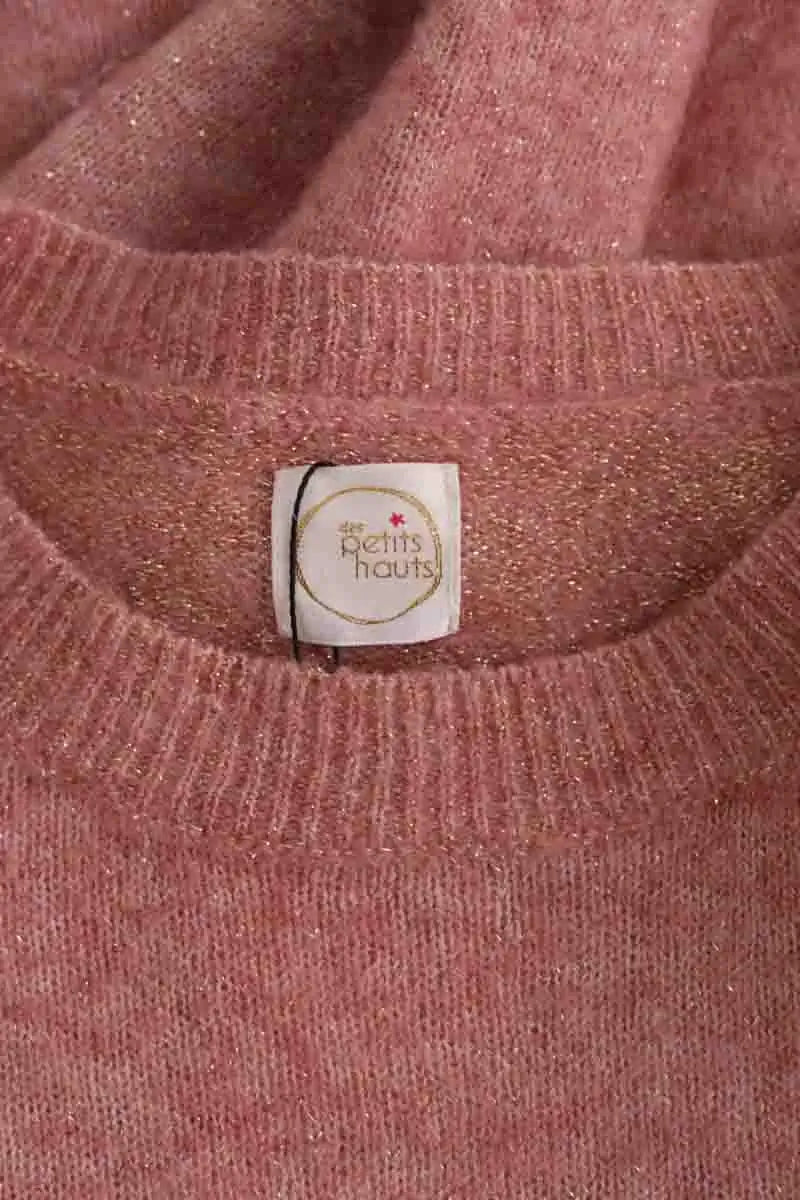 Pull Des Petits Hauts Rose en Synthétique