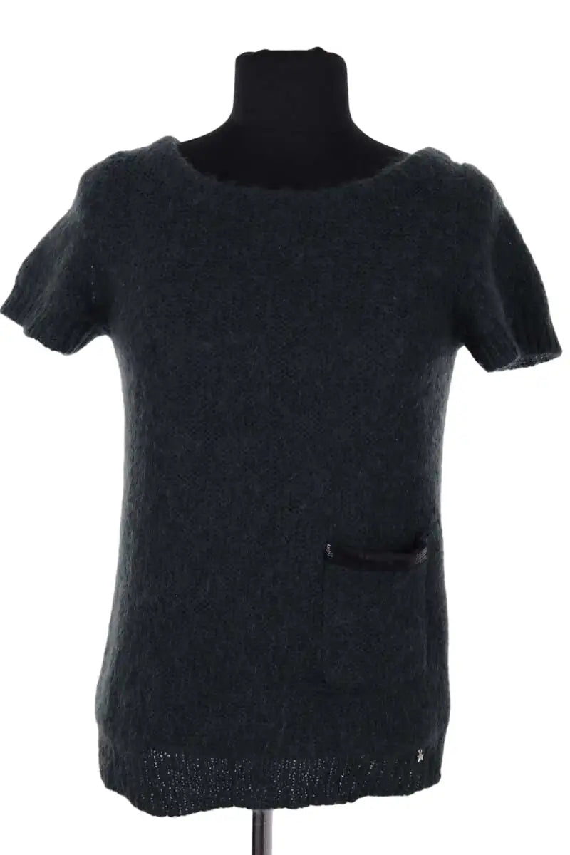 Pull Des Petits Hauts Vert en Laine, taille S - Seconde Main