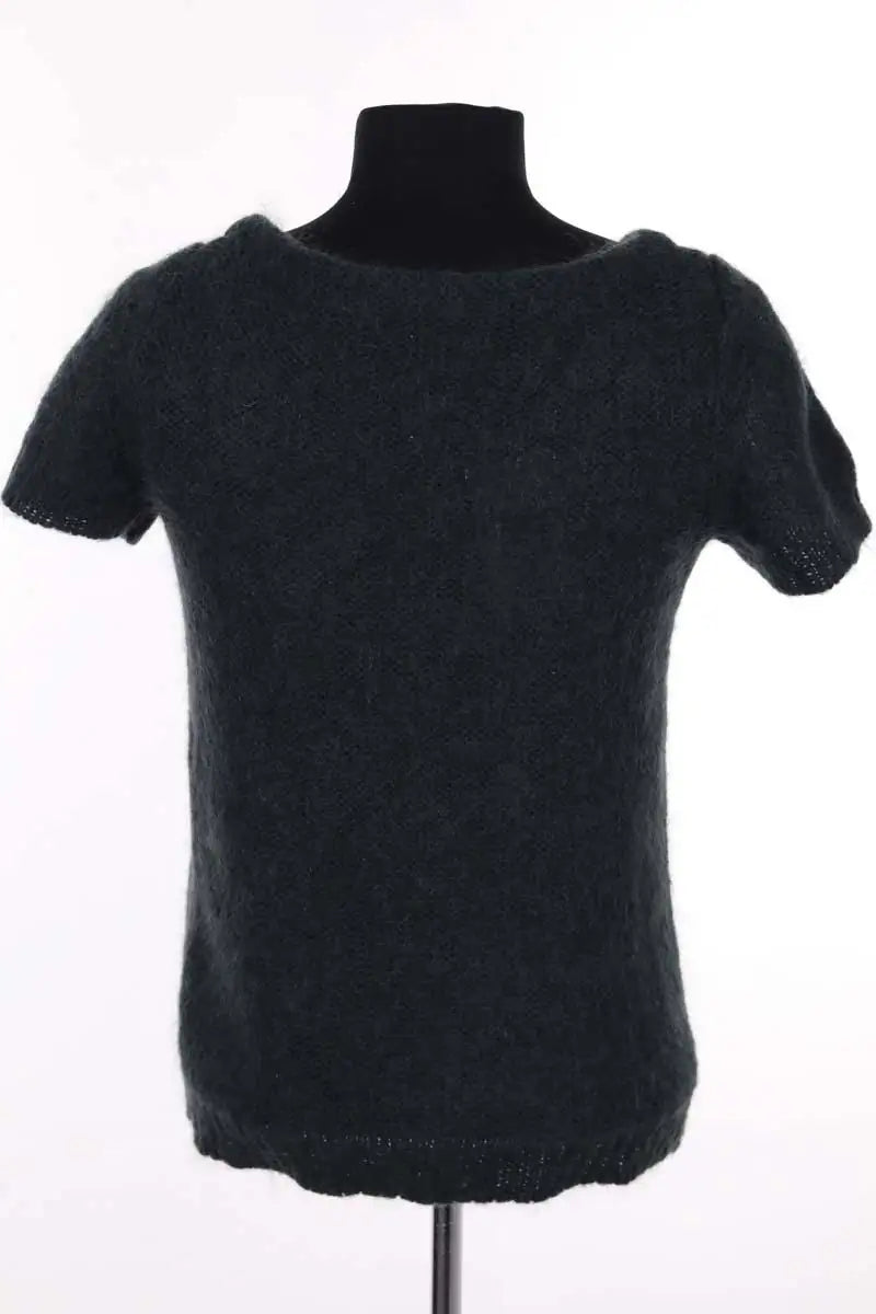 Pull Des Petits Hauts Vert en Laine