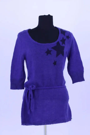 Pull Des Petits Hauts Violet en Laine