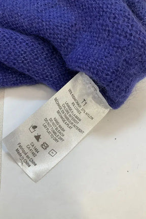Pull Des Petits Hauts Violet en Laine