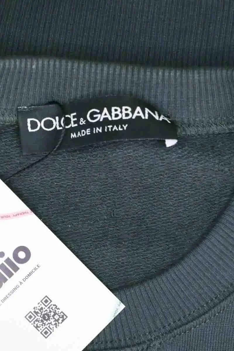 Pull Dolce & Gabbana Gris en Coton