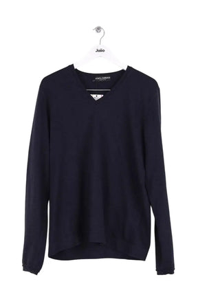 Pull Dolce & Gabbana Marine en Coton, taille L - Seconde Main