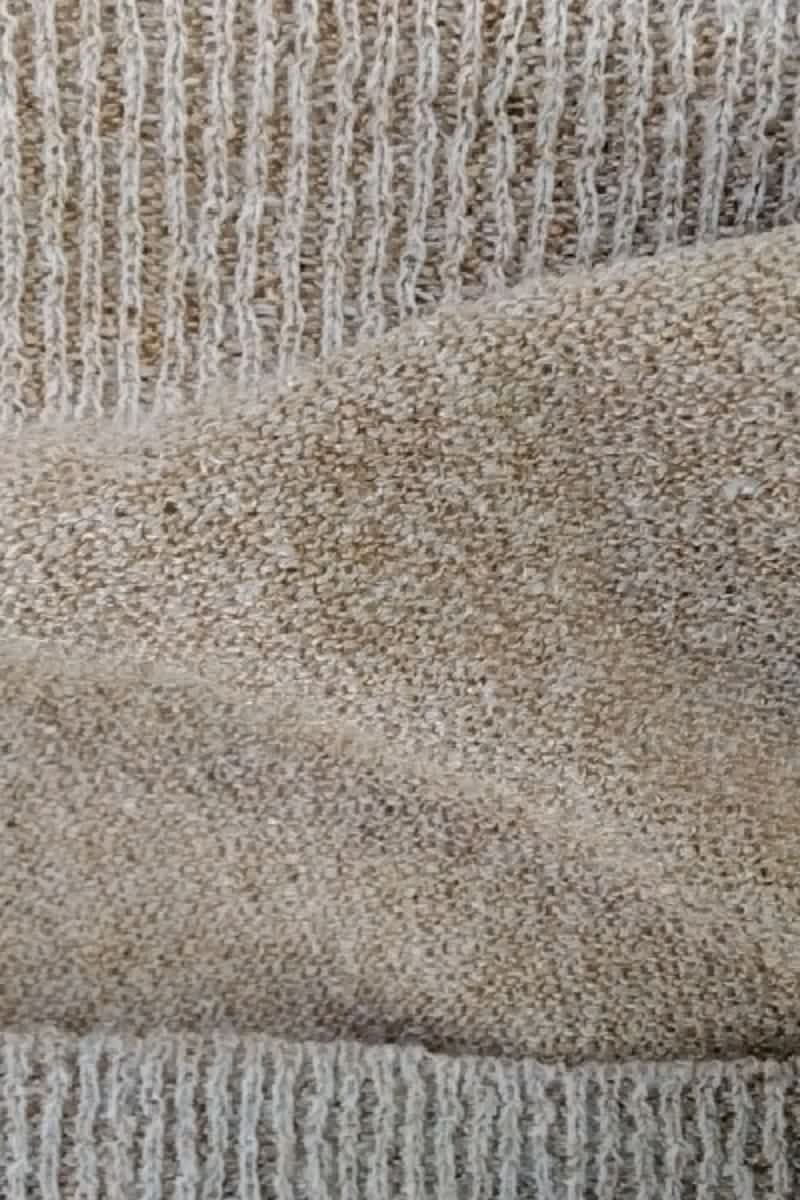 Pull Dries Van Noten Beige en Polyester