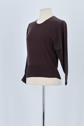 Pull Dries Van Noten Marron en Viscose