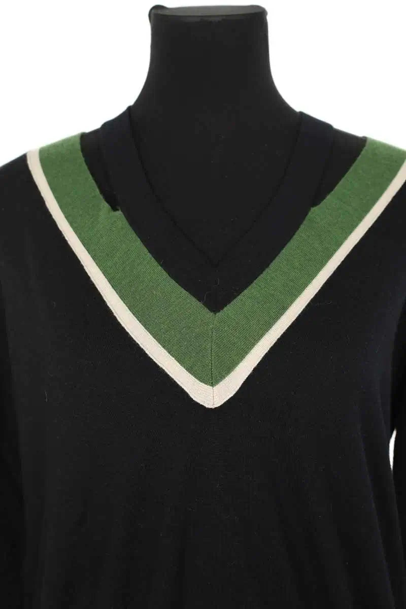 Pull Dries Van Noten Noir en Laine