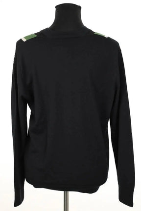 Pull Dries Van Noten Noir en Laine