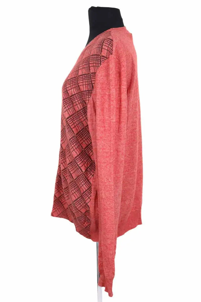 Pull Dries Van Noten Orange en Laine