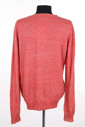 Pull Dries Van Noten Orange en Laine
