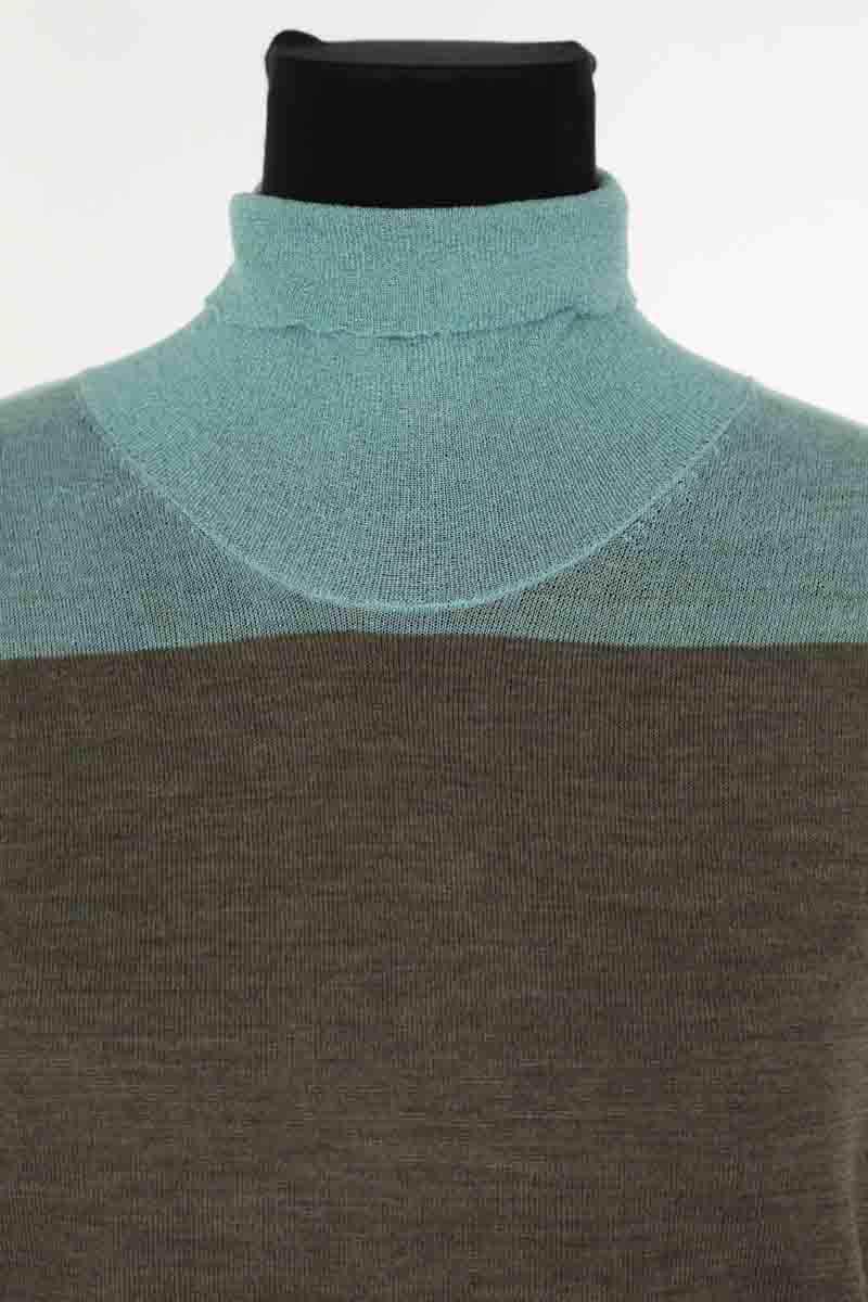 Pull Dries Van Noten Vert en Laine