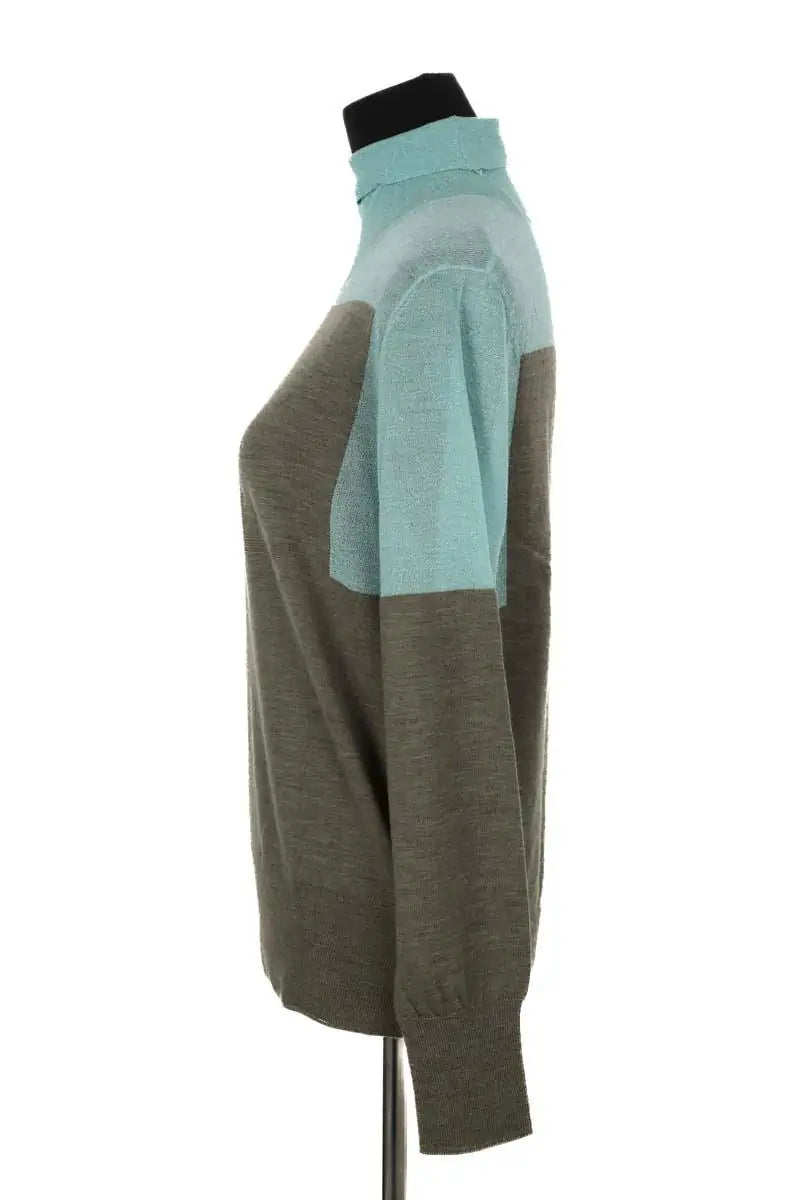 Pull Dries Van Noten Vert en Laine