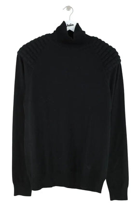 Pull Emporio Armani Noir en Laine, taille S - Seconde Main