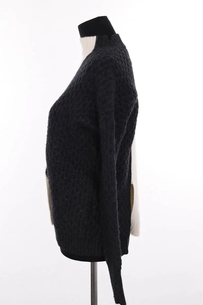 Pull Eric Bompard Anthracite en Cachemire