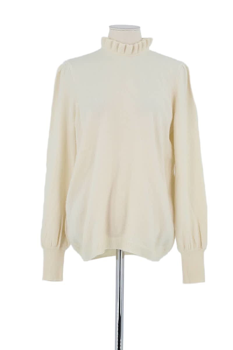 Pull Eric Bompard Beige en Cachemire, taille L - Seconde Main