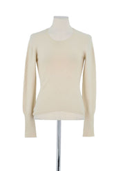 Pull Eric Bompard Beige en Cachemire, taille S - Seconde Main