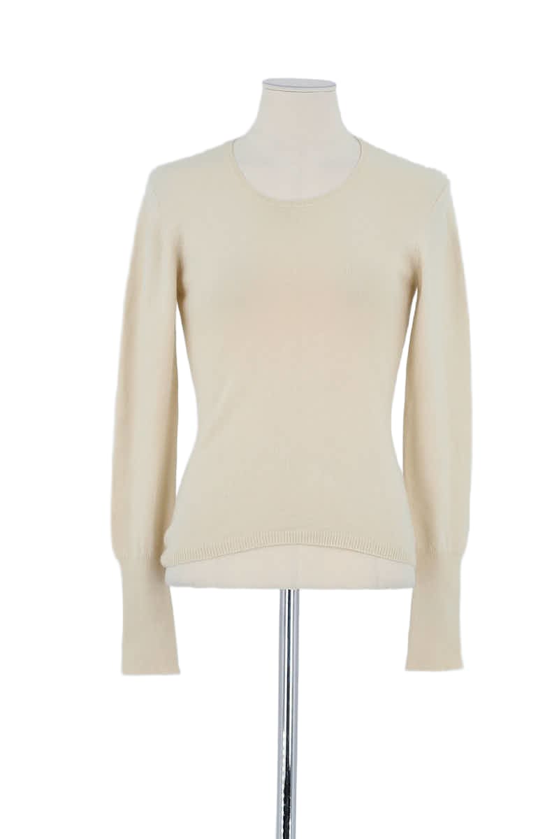 Pull Eric Bompard Beige en Cachemire, taille S - Seconde Main