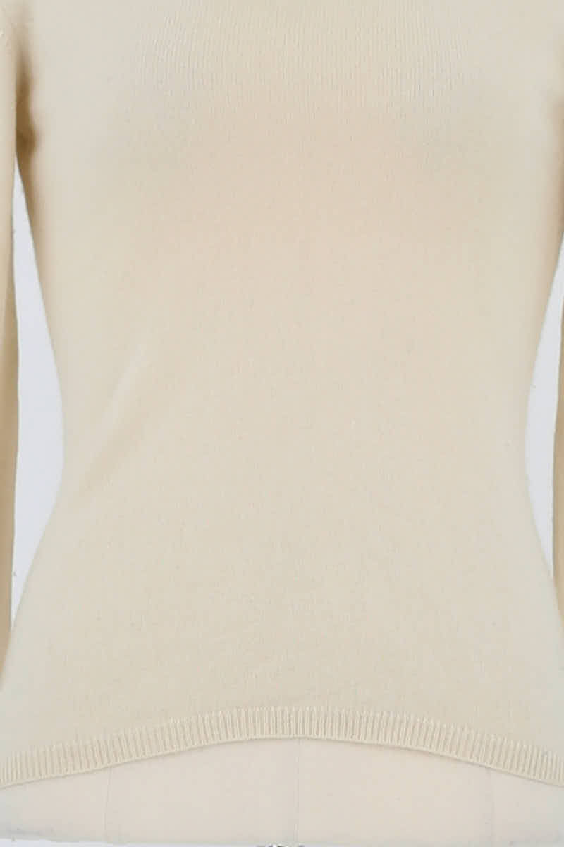 Pull Eric Bompard Beige en Cachemire