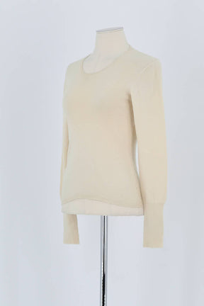 Pull Eric Bompard Beige en Cachemire