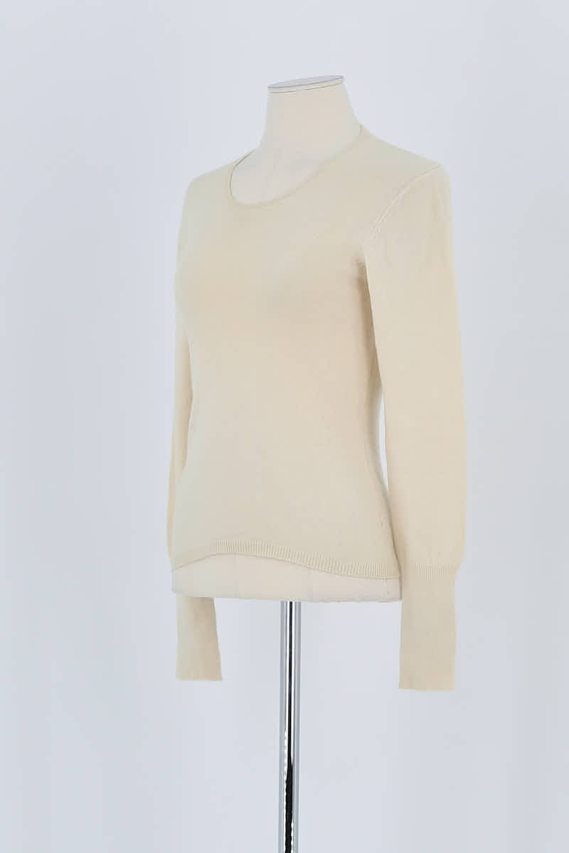 Pull Eric Bompard Beige en Cachemire